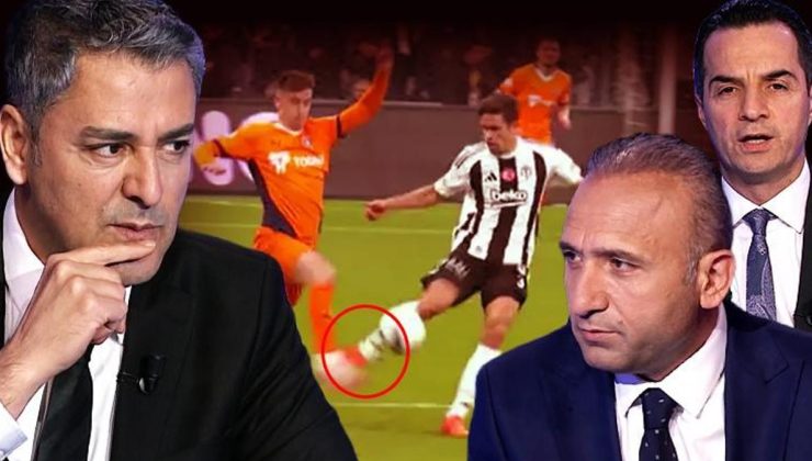 Beşiktaş – Başakşehir maçına damga vuran pozisyon! Trio'da yorumlandı: Hakem kararı baştan sona doğru
