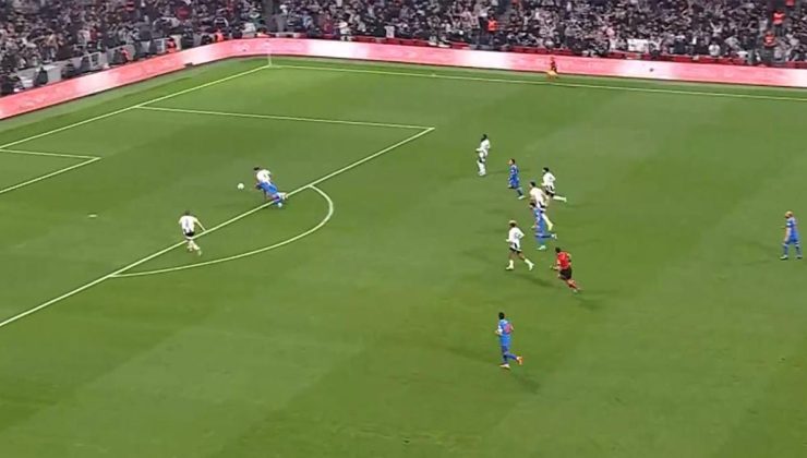 Beşiktaş, Göztepe karşısında 10 kişi! Kritik faul, kırmızı kart, kazanılan serbest vuruştan gol…