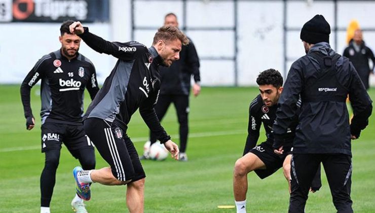 Beşiktaş, Göztepe maçı hazırlıklarını tamamladı