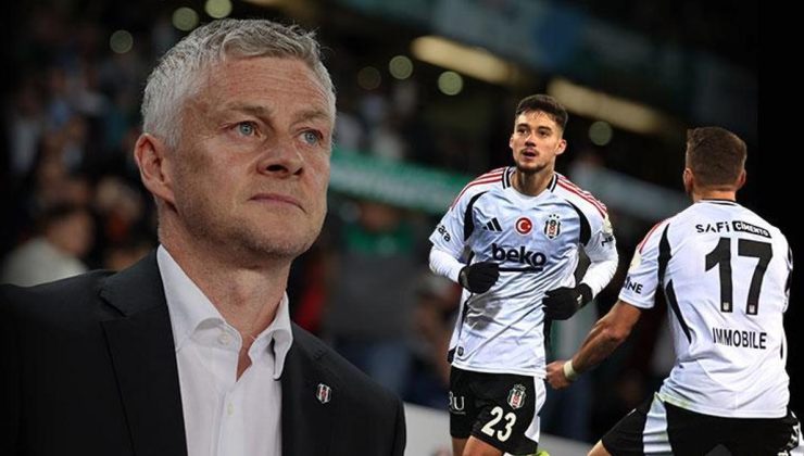 Beşiktaş'ta Solskjaer'den sürpriz talep: "Takımda tutun!"