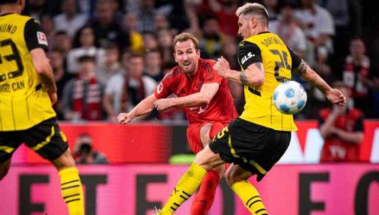 Der Klassiker'de dört gol! Bayern Münih-Borussia Dortmund maçı nefes kesti