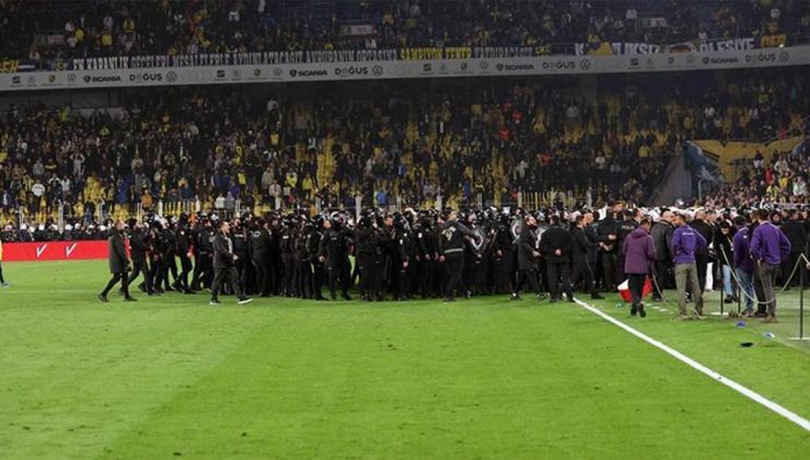 Fenerbahçe-Galatasaray derbisinin ardından: 43 kişi için işlem başlatıldı