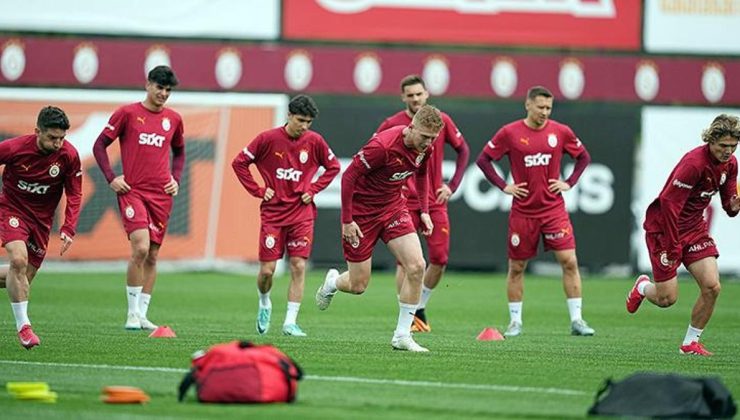 Galatasaray Samsunspor hazırlıklarına başladı