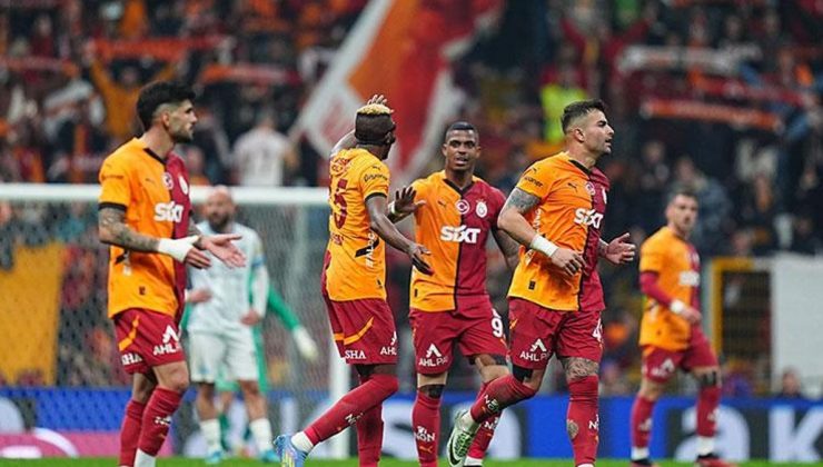 Galatasaray serisini 15 maça çıkardı