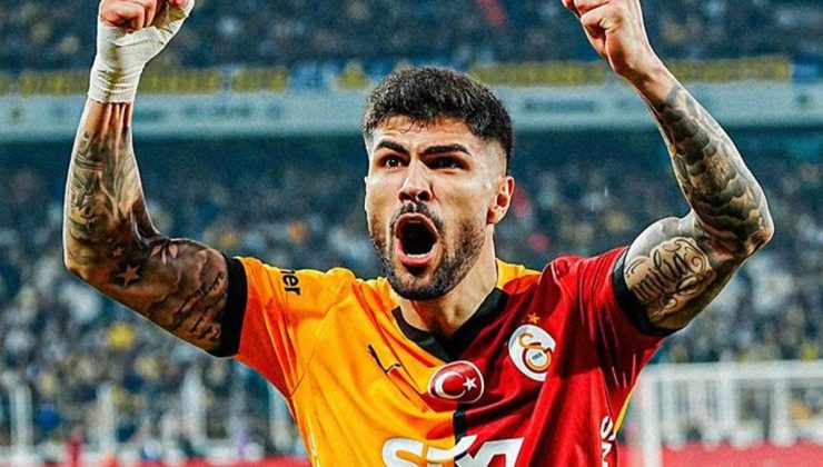 Galatasaray'da Eren Elmalı sevinci