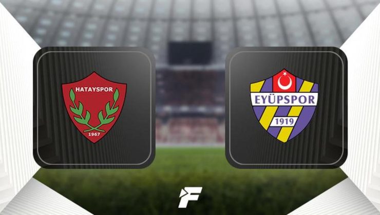 Hatayspor – Eyüpspor maçı ne zaman, saat kaçta hangi kanalda?