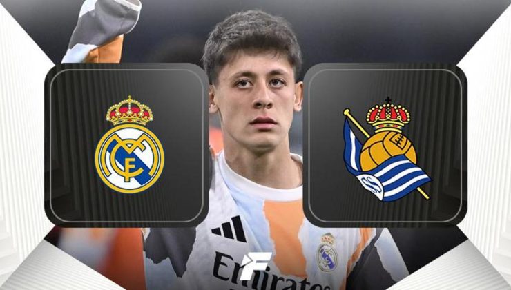 Real Madrid-Real Sociedad maçı (CANLI) | Arda Güler, şans bekliyor!