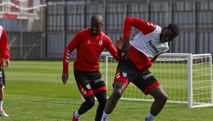 Samsunspor, Galatasaray maçı hazırlıklarına başladı