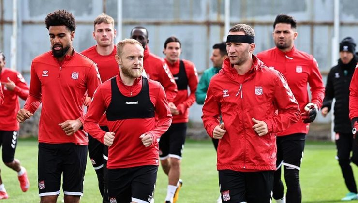 Sivasspor’da Fenerbahçe maçı hazırlıkları başladı