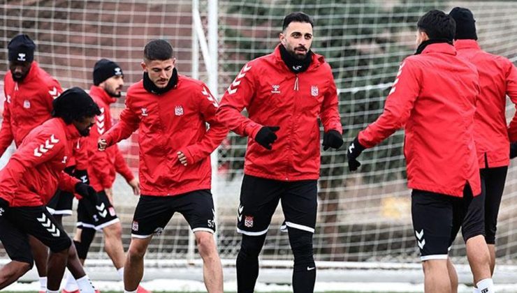 Sivassspor'da Kasımpaşa hazırlıkları başladı
