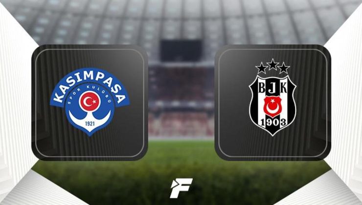 CANLI | Kasımpaşa – Beşiktaş maçı ne zaman, saat kaçta hangi kanalda? (Muhtemel 11'ler)