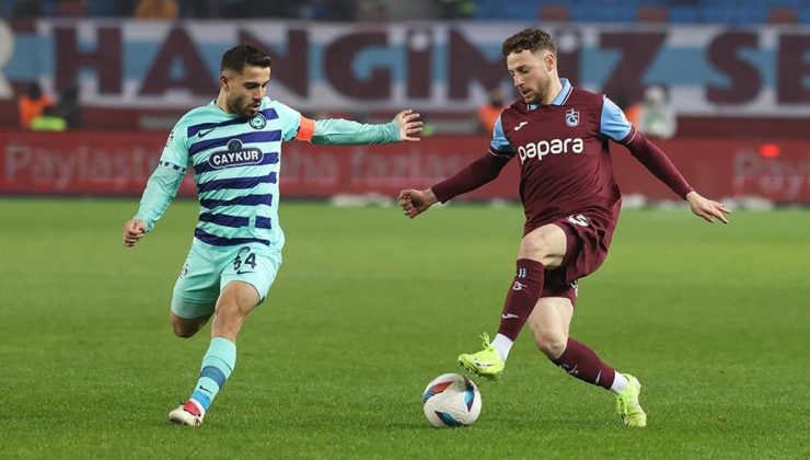 Trabzonspor – Çaykur Rizespor maçının saati değişti