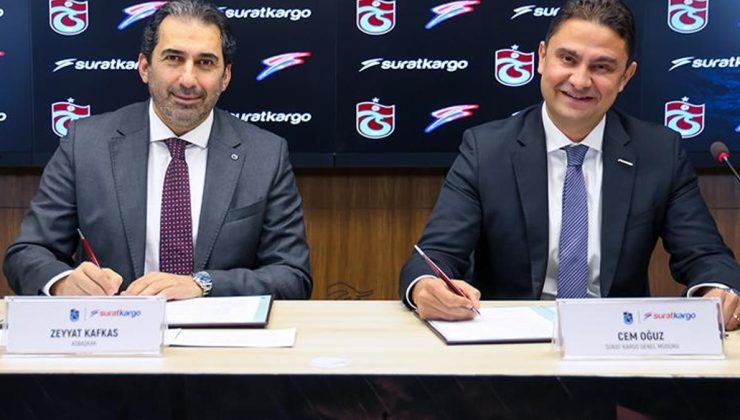Trabzonspor'a yeni sponsor! İmzalar atıldı