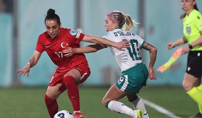 A Milli Kadın Futbol Takımı üstünlüğünü koruyamadı! İrlanda’ya mağlup oldu
