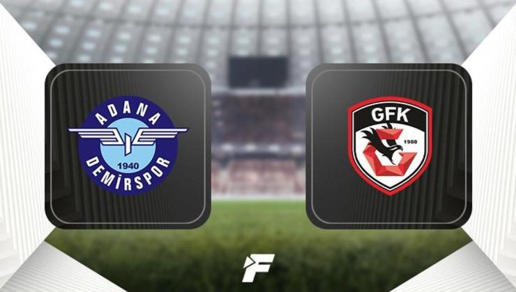 Adana Demirspor-Gaziantep FK maçı ne zaman, saat kaçta, hangi kanalda canlı yayınlanacak? (Muhtemel 11’ler)