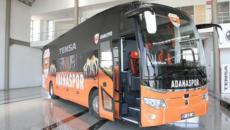 Adanaspor’da kulüp otobüsü haczedildi