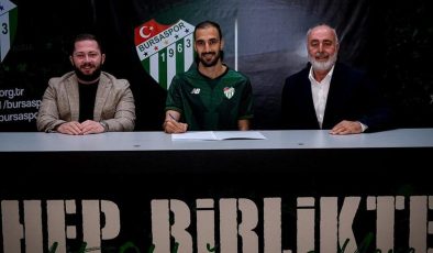 Alperen Babacan, Bursaspor’a imzayı attı