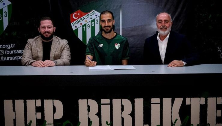 Alperen Babacan, Bursaspor’a imzayı attı