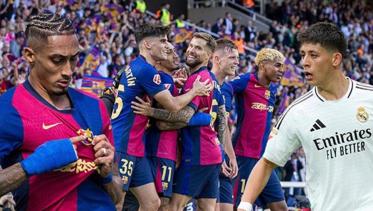 Arda Güler’in çabası yetmedi! 7 gollü nefis maçta kazanan Barcelona oldu | Barcelona – Real Madrid maç sonucu: 4-3