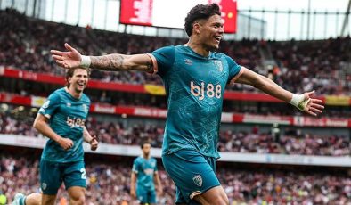 Arsenal evinde Bournemouth’a yenildi