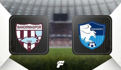 Bandırmaspor-Erzurumspor FK maçı ne zaman, hangi kanalda, saat kaçta?