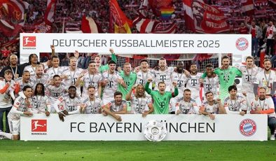 Bayern Münih şampiyonluğunu ilan etti! Harry Kane ilk kupasını kazandı Thomas Müller veda etti