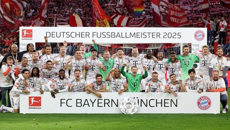Bayern Münih şampiyonluğunu ilan etti! Harry Kane ilk kupasını kazandı Thomas Müller veda etti