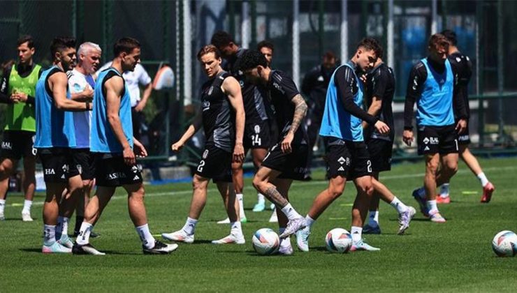 Beşiktaş Alanyaspor hazırlıklarını sürdürdü