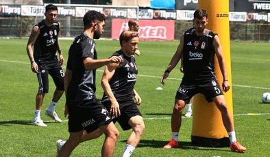 Beşiktaş Çaykur Rize hazırlıklarını sürdürdü