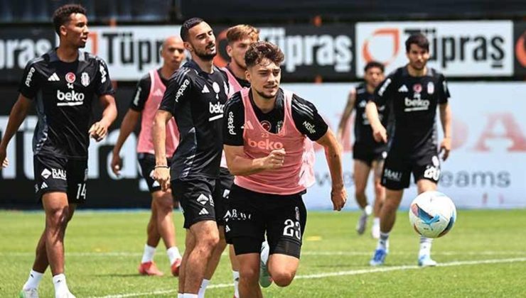 Beşiktaş, Rizespor maçının hazırlıklarını sürdürdü