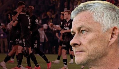 Beşiktaş’ta Ole Gunnar Solskjaer tarih yazdı: Jose Mourinho’yu solladı! 20 sene sonra…