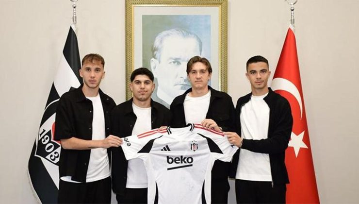 Beşiktaş’tan 4 imza birden!