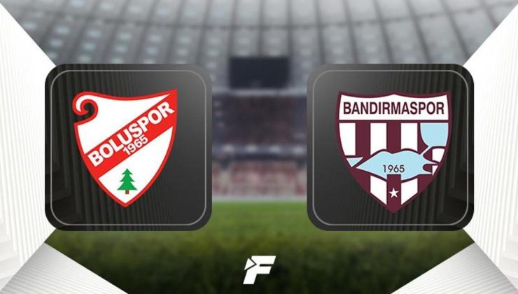 Boluspor – Bandırmaspor maçı ne zaman, saat kaçta, hangi kanalda?
