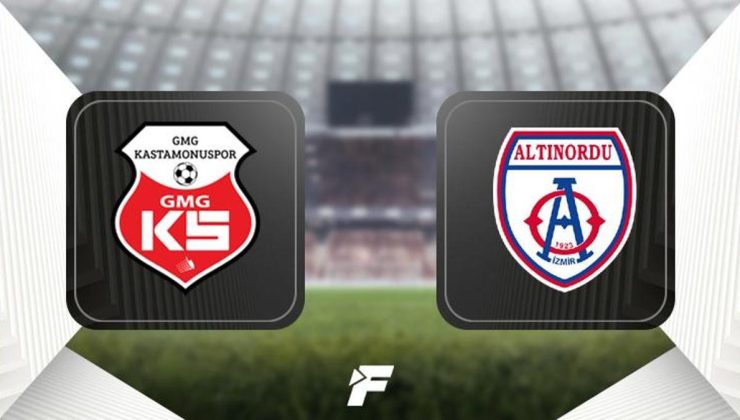 CANLI | Kastamonuspor-Altınordu (TFF 2. Lig Play-Off)