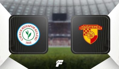 Çaykur Rizespor – Göztepe maçı ne zaman, hangi kanalda, saat kaçta?