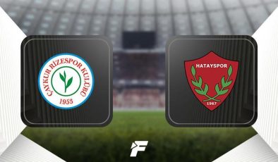 Çaykur Rizespor-Hatayspor maçı | CANLI