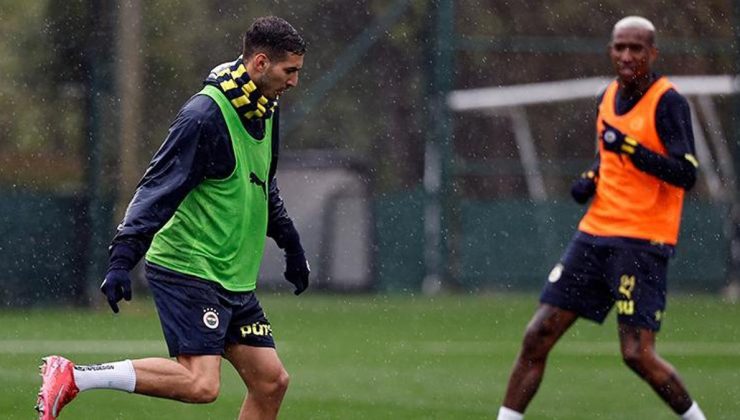 Fenerbahçe, Beşiktaş derbisi öncesi pas ve taktik çalıştı