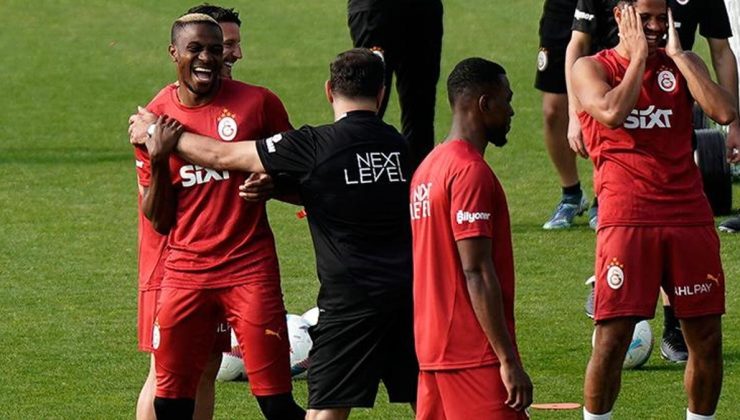 Galatasaray, Başakşehir maçı hazırlıklarına başladı