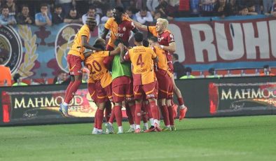 Galatasaray Trabzon’da kaybetmiyor