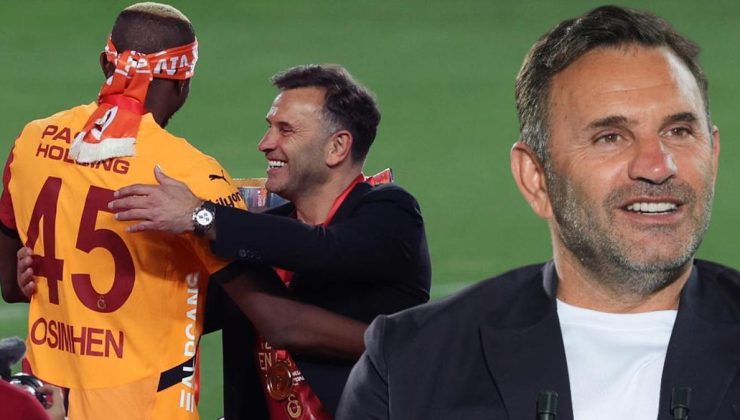 Galatasaray’da Okan Buruk’tan transfer sözleri! Dikkat çeken Osimhen açıklaması
