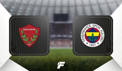 Hatayspor – Fenerbahçe maçı ne zaman, saat kaçta, hangi kanalda? (Muhtemel 11’ler)