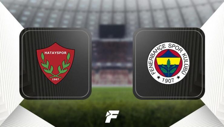Hatayspor – Fenerbahçe maçı ne zaman, saat kaçta, hangi kanalda? (Muhtemel 11’ler)