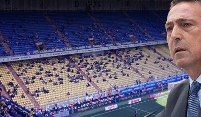 İlk düdükle beraber ‘İstifa’ sesleri: Kadıköy’de Ali Koç’a tepki