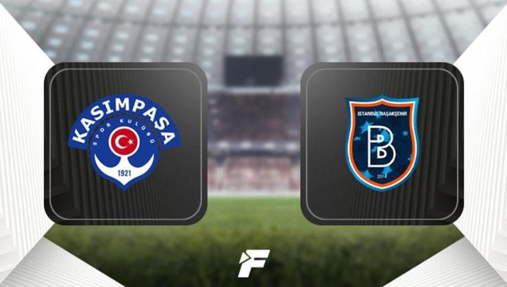 Kasımpaşa-Başakşehir maçı saat kaçta, hangi kanalda?