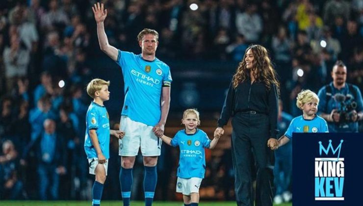 Kevin De Bruyne, Manchester City’e gözyaşlarıyla veda etti
