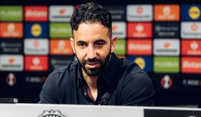 Manchester United Menajeri Ruben Amorim: Aklımızdaki tek şey UEFA Avrupa Ligi’ni kazanmak