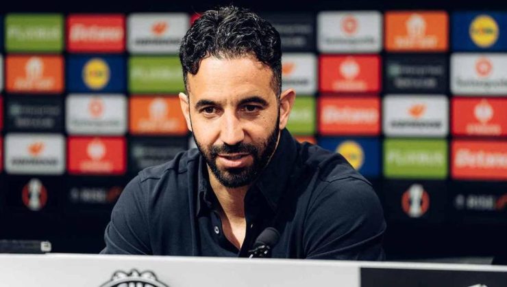 Manchester United Menajeri Ruben Amorim: Aklımızdaki tek şey UEFA Avrupa Ligi’ni kazanmak