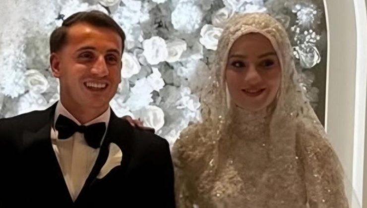 Milli futbolcu Kerem Aktürkoğlu dünyaevine girdi!