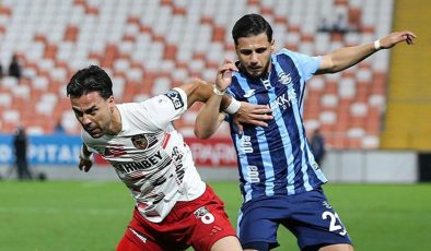 (ÖZET) Adana Demirspor üstünlüğünü koruyamadı! Puanlar paylaşıldı | Adana Demirspor – Gaziantep FK maç sonucu: 2-2