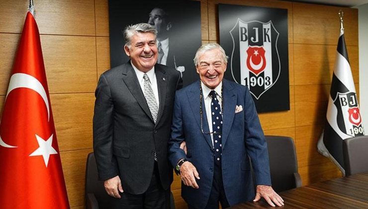 Rahmi Koç, Beşiktaş Başkanı Serdal Adalı’yı ziyaret etti